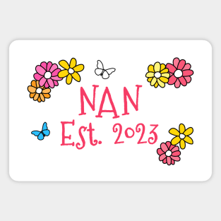 Nan Est 2023 Mother's Day Mothering Sunday Magnet